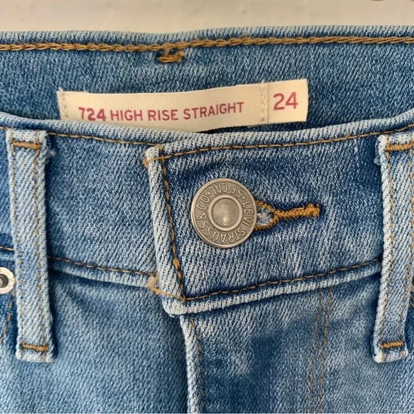 Levi’s 724 High Rise Straight Jeans